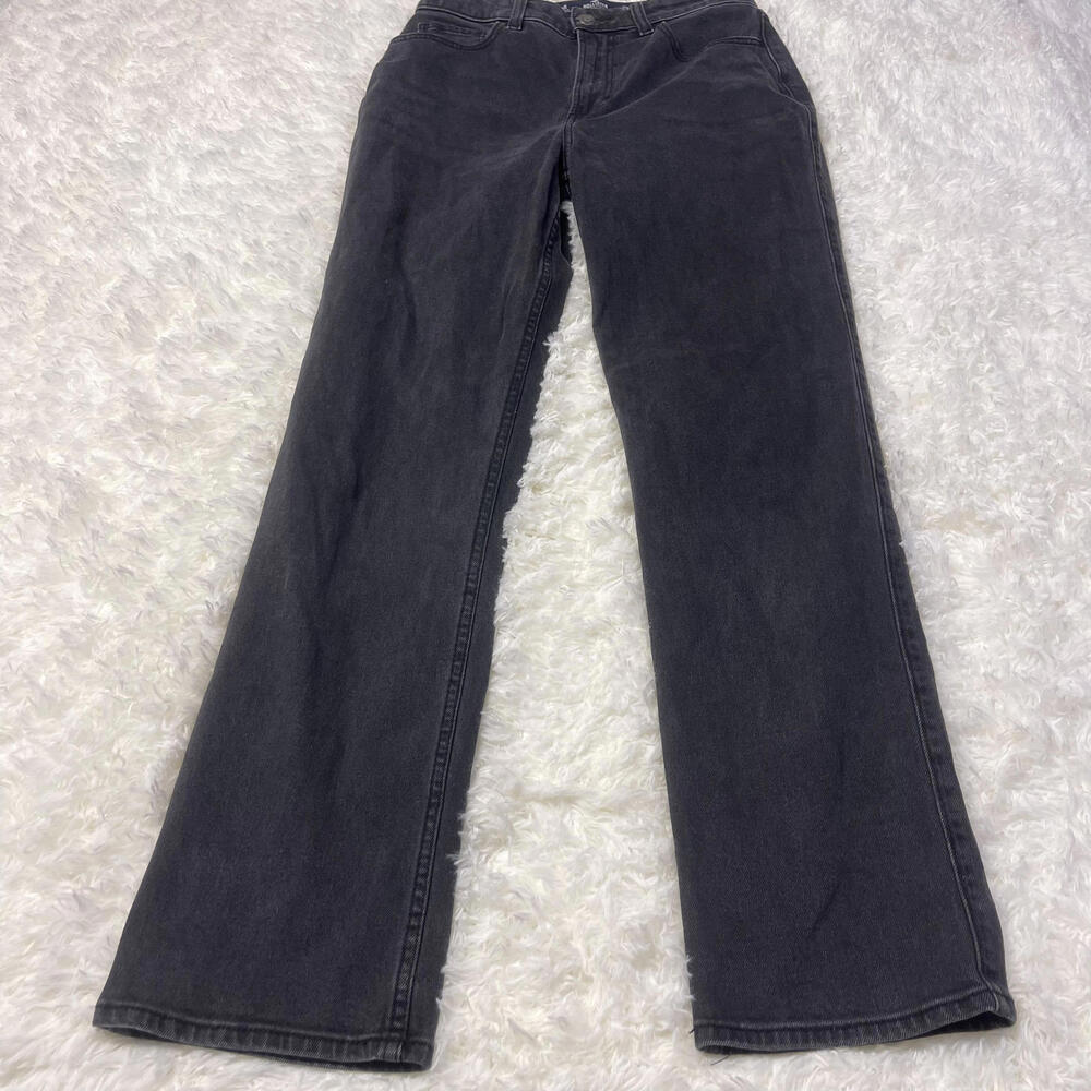 Hollister Ultra High Rise 90s Straight Women's Black Jeans 4R
